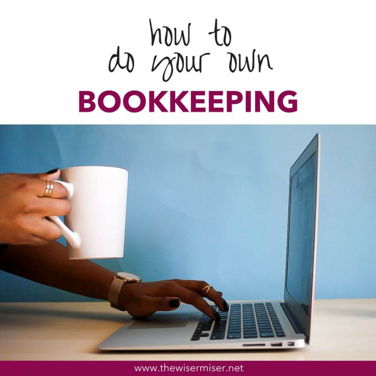 How to do your own bookkeeping title